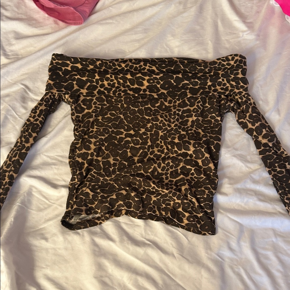 Cotton On Leopard Print Top